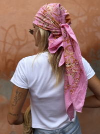 Foulard PINKY à motifs