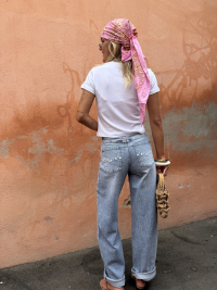 Foulard PINKY à motifs