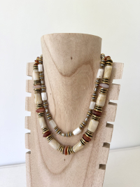 Collier de perles ambre