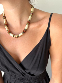 Collier de perles ambre