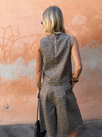SCOTT denim top - Pre-order