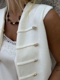 Gilet NORA écru