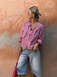 DAISY checkered shirt