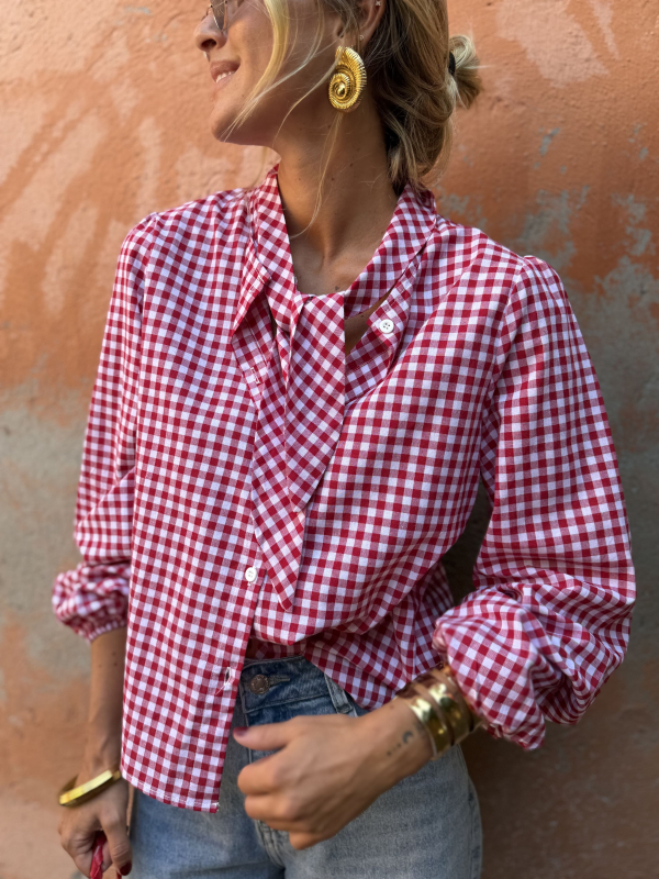 Chemise DAISY à carreaux
