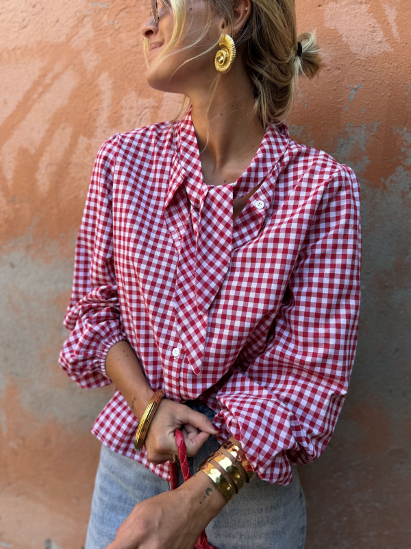 Chemise DAISY à carreaux