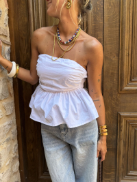 JULY white top