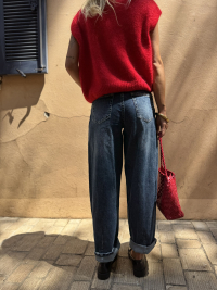 Jean ballon BRAD denim brut