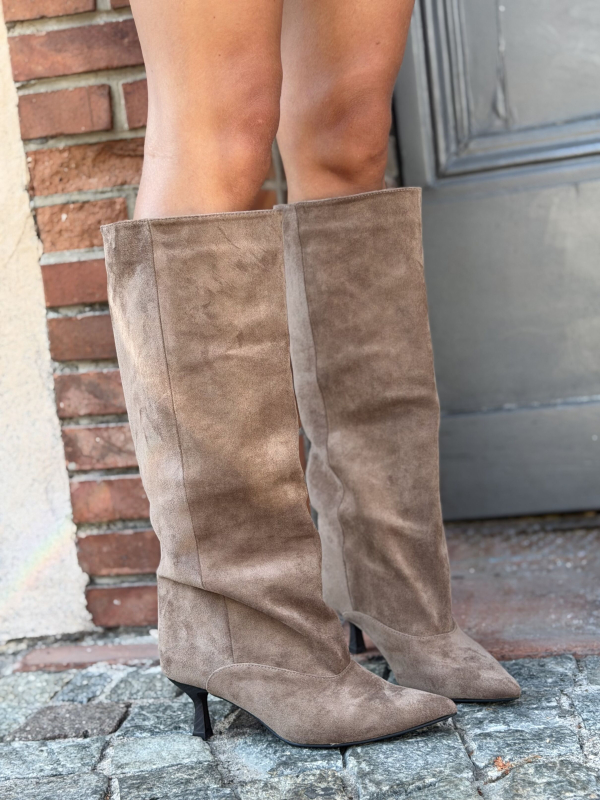 Bottes JUSTIN taupe