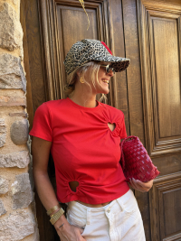 Tee-shirt LOVE rouge