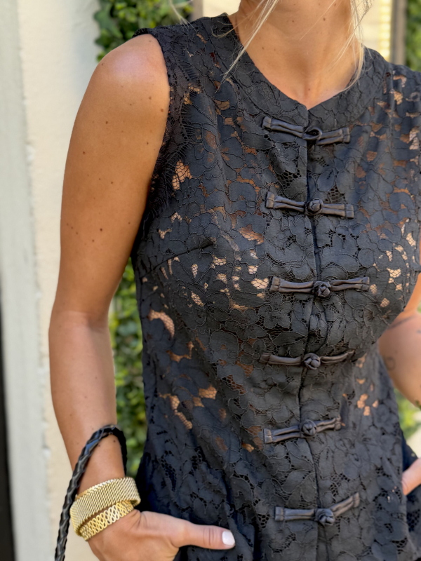 Top MORGAN dentelle noir - Précommande
