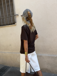 Tee-shirt LOUIS chocolat