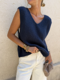 AUDREY navy sweater