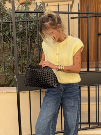 Gilet NINO sans manches jaune