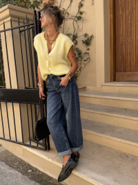Gilet NINO sans manches jaune
