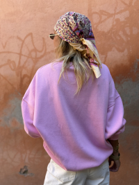 Beige patterned scarf