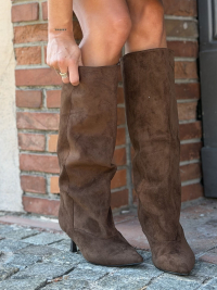 JUSTIN chocolate boots
