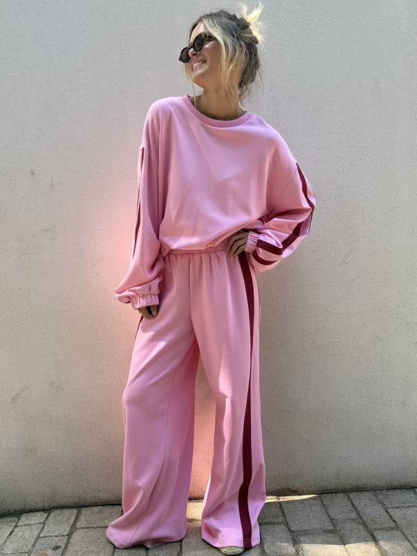 SANDRO pink sweatshirt