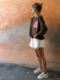Sweat LE SOLEIL chocolat