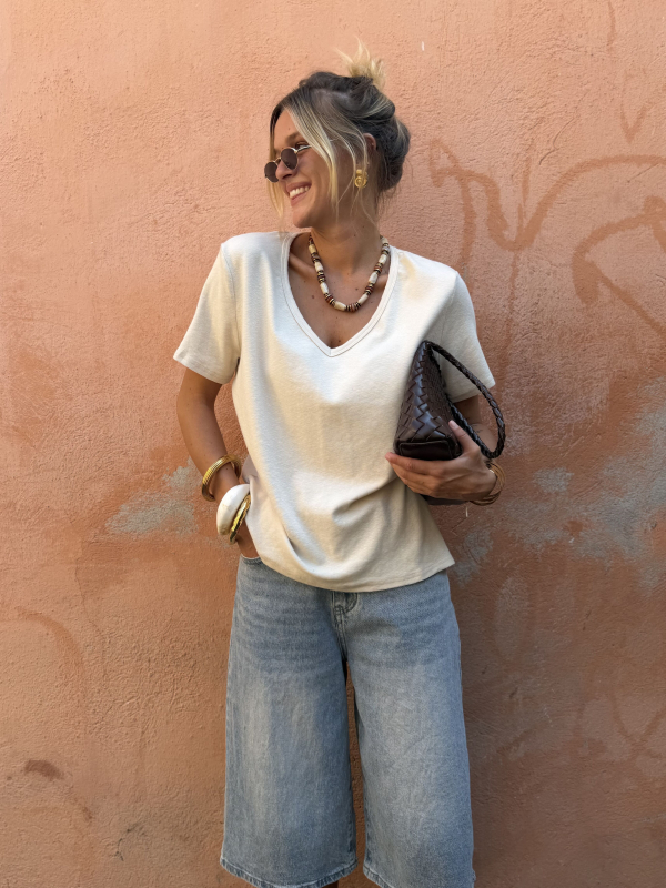 Tee-shirt LOUIS beige
