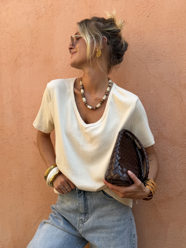 Tee-shirt LOUIS beige