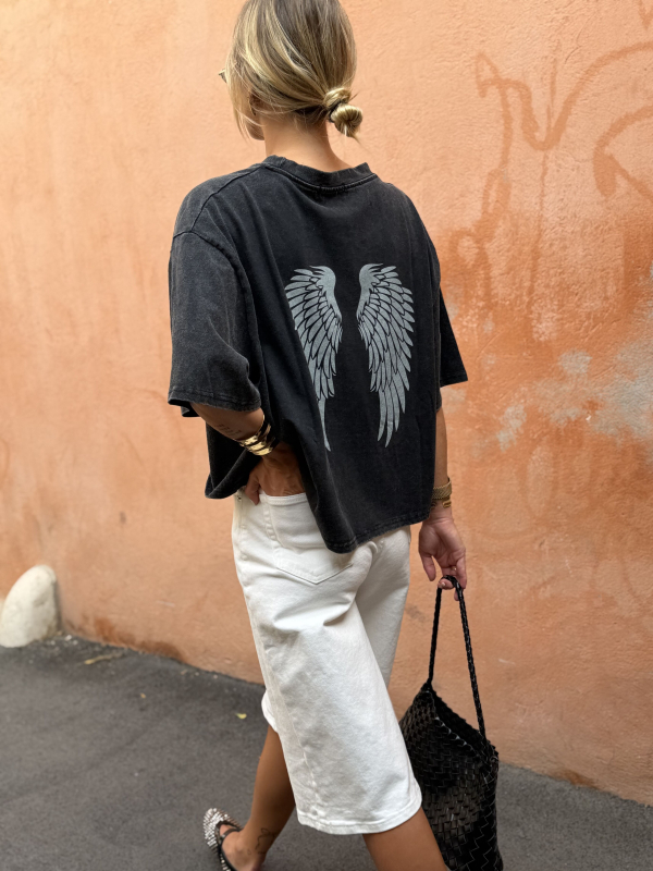 Tee-shirt ANGEL noir