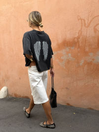 ANGEL black t-shirt