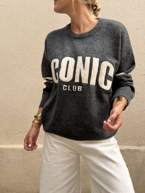 Pull ICONIC CLUB grey