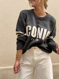 Pull ICONIC CLUB grey