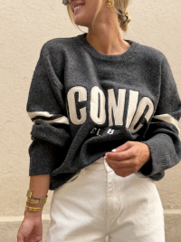 Pull ICONIC CLUB grey