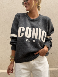 Pull ICONIC CLUB grey