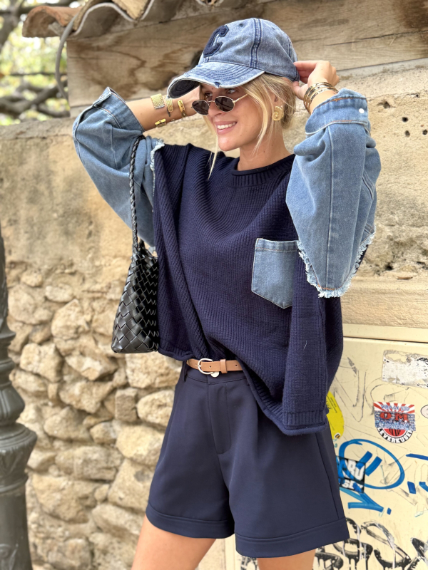 Sweater SALVA navy