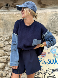 Sweater SALVA navy