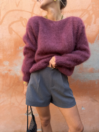 Pull COZY bordeaux