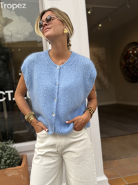 NINO sky blue vest