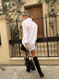 MIRANDA white oversized shirt