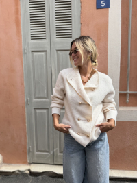 Gilet MILENA écru