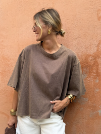 Tee-shirt ANGEL chocolat