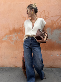 Gilet NINO sans manches beige