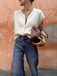 Gilet NINO sans manches beige