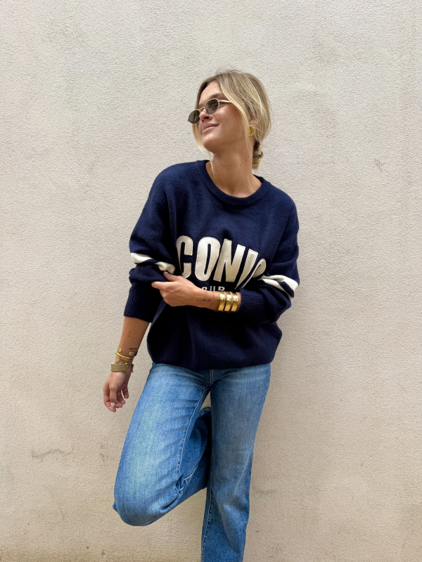 Pull ICONIC CLUB marine