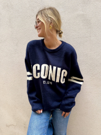 Pull ICONIC CLUB marine