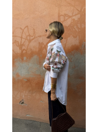 Chemise VERDE imprimés fleuris - précommande