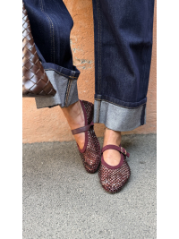 MIA burgundy ballet flats
