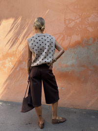 ZACK chocolate bermuda shorts