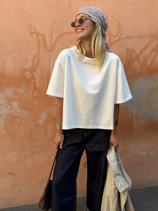 Tee-shirt blanc