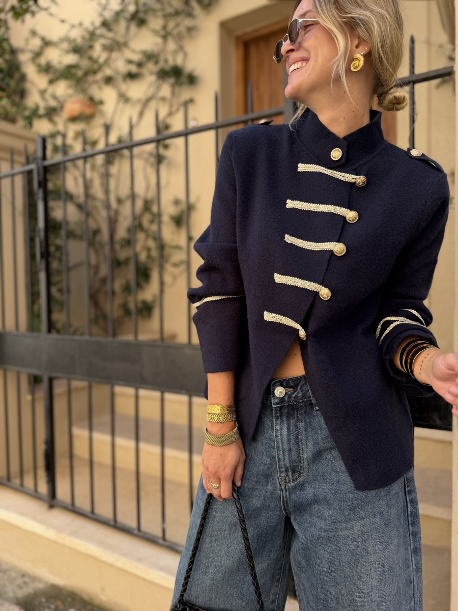LOUISA jacket navy