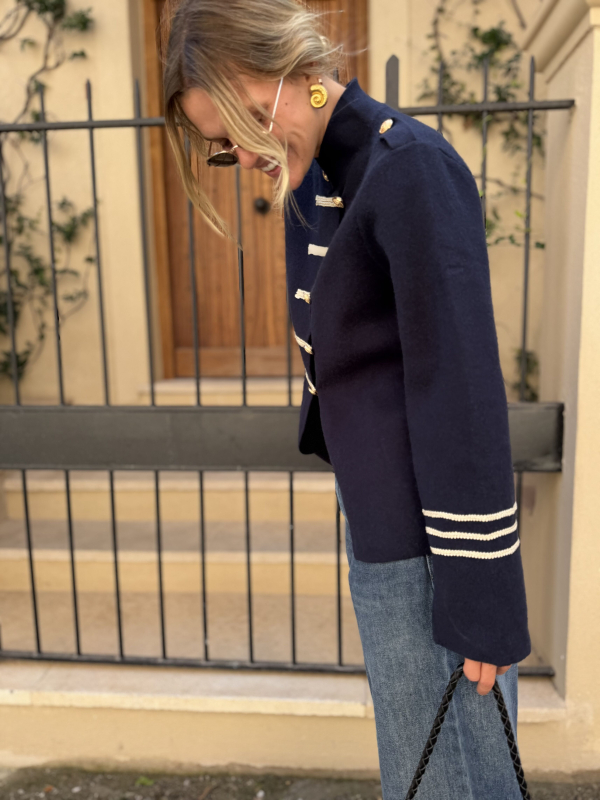 LOUISA jacket navy