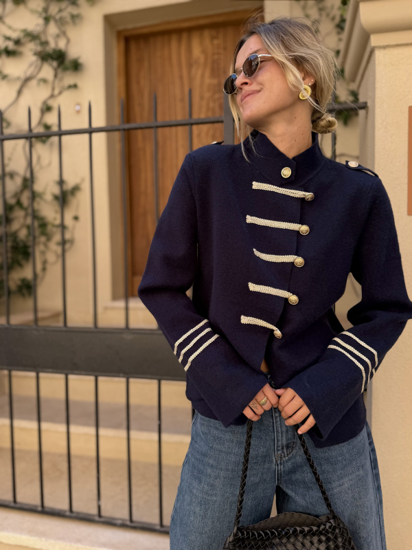 LOUISA jacket navy