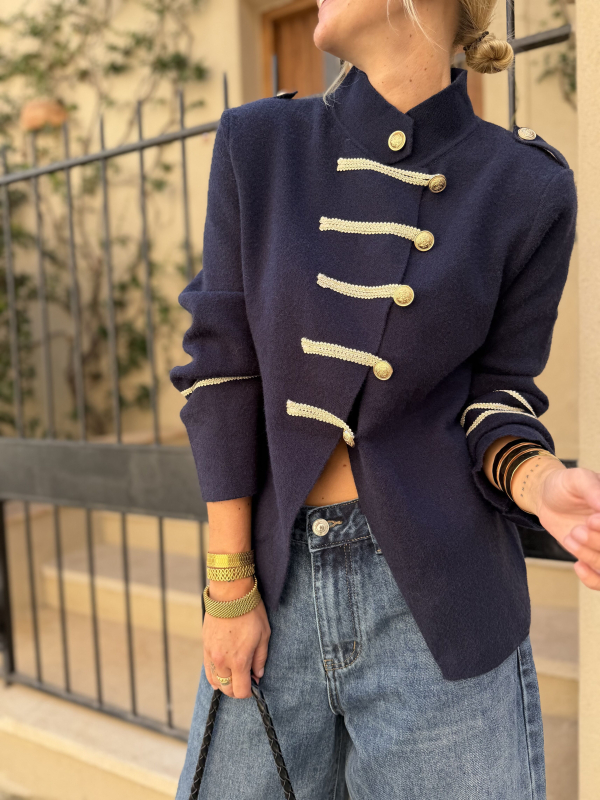 LOUISA jacket navy