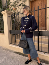 LOUISA jacket navy
